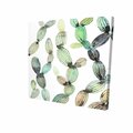 Begin Home Decor 16 x 16 in. Cactus Pattern-Print on Canvas 2080-1616-FL314